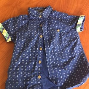 3t ted baker button down shirt